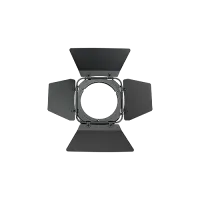 DTS BARNDOOR for SCENA LED 80/120, black Шторки для театрального прожектора SCENA LED 80/120, цвет - черный