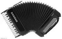 HOHNER Bravo I 49 F black - Аккордеон 1/2