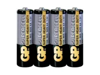 GP15S(R6/AA)-OS4 Элемент питания АА, солевой, 4шт, GP