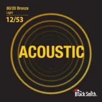 Blacksmith 80/20 bronze light 12/53  струны для акустической гитары, 12-53, 80/20 бронза