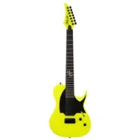 Solar guitars t2.7ln+  7-струнная электрогитара, нн, клён/ черное дерево, махагони, цвет зелёный