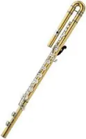 Yamaha YFL-B441  флейта бас in C чистый лак, посеребр. клав. , губки чистое серебро