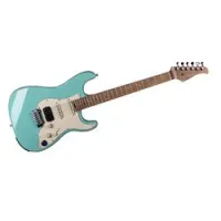 Mooer gtrs p801 green  электрогитара со встроенным процессором, hss, клен, цвет surf green