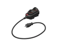 Удлинитель Male Schuko - Female 4 Schuko IP44  XTREM 3G2.5 10 м. 0400004