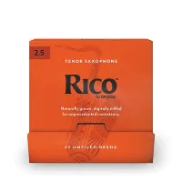 Rico rka0125-b25  трости для тенор-саксофона, rico (2 1/2), 25 шт.