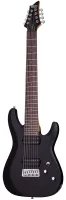 SCHECTER C-8 DELUXE SBK - электрогитара, 24 лада.Корпус: липа.Гриф: клен.Накладка грифа: палисандр.Звукосниматели: Н/Н Schecter Diamond Plus.Переключатель звукоснимателей: 3-позиционный.Регуляторы: 1V/1Т.Цвет: матовый черный