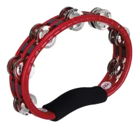 MEINL TMT1R HAND HELD TRADITIONAL TAMBOURINE, STEEL JINGLES тамбурин, цвет красный