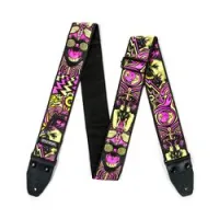 Dunlop ild06 i love dust smoking moon orange  ремень гитарный