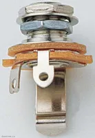 PAXPHIL JC10/2P-CR Разъем 1/4" для электрогитары