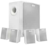 Bosch LB6-100S-L - Настенная музыкальная акустическая система (1 сабвуфер + 4 сателлита), белый корпус