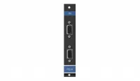 Модуль c 2 входами VGA (аналоговыми) и стерео аудио Kramer Electronics [VGAA-IN2-F34(ADP+F16)/STANDALONE]
