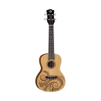 LUNA UKE TC SPR - укулеле, концертная, цвет:'Традиционный гавайский орнамент'