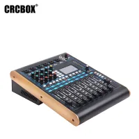 V12 / Цифровой микшер, 9 фейдеров, 6 мик./лин.входов, 2 стерео входа, 2 шины / CRCBOX