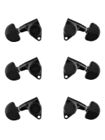 SG301-20-B-L3+R3 Колки для гитары 3+3, черные, Gotoh