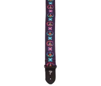 Perri's LPCP-6798 - Ремень для гитары, Серия: Polyester, Материал: полиэстер, Рисунок: пацифика и цветы, Ширина ремня: 5 см, Длина: 99 - 147 см
