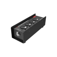 ROXTONE PS4FD распределительная коробка для подключения одного экранированного кабеля CAT5,5E,6,6A, 7 для передачи и приема нескольких осветительных консолей, микрофонов, музыкальных инструментов, динамиков и других аудиосигналов для компактного удобства