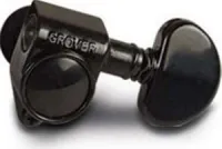 GIBSON KIDNEY TUNER SET BLACK набор колков для электрогитар Gibson, стиль Kidney, цвет черный