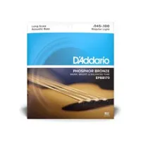 D`addario epbb-170  струны для акустической бас-гитары phosphor bronze 45-100