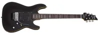 Schecter OMEN-6 FR ACTIVE SBK Гитара электрическая,  6 струн, корпус липа, гриф клен, лады 24XJumbo