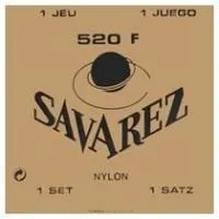 Savarez 520f  traditional white high tension metal wound струны для кл. гитары нейлон