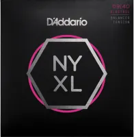 Electric guitar string set D'Addario NYXL0940BT - Струны для электрогитары со стальными верхами NY и басами с никелированной стальной обмоткой. Сбалансированное легкое натяжение .009-.040