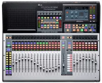 PreSonus StudioLive 32SX цифровой микшер, 38 кан.+8 возвратов, 24+1фейдер, 38аналоговых вх/27вых, 4FX,4GR,16MIX, 4AUX FX, USB-audio,AVB-audio