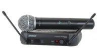 SHURE PGX24/PG58 двухантенная `вокальная` радиосистема с капсюлем динамического микрофона PG58 сканер частот, переключаемые частоты