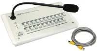 JDM RA-1051A Микрофонная консоль с селектором зон на 20 каналов