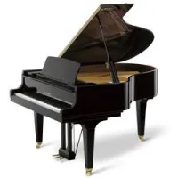 Kawai gl40 m/ pep  рояль, длина 180 см, цвет черный полированный, банкетка в комплекте, япония