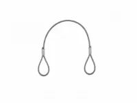 EUROLITE Steel Rope (SC) 400x3mm трос страховочный без карабина