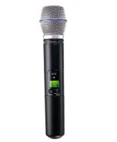 SHURE SLX2/BETA87A L4E 638 - 662 MHz ручной передатчик с капсюлем микрофона BETA 87A для беспроводной системы SLX