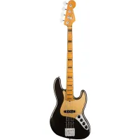 FENDER American Ultra Jazz Bass®, Maple Fingerboard, Texas Tea электрогитара, цвет черный в комплекте кейс