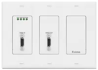 Extron NAV 10E 401 D - Кодер Pro AV-передачи по IPand#8209;сети 10G для HDMI и Ethernet в стиле настенной панели Decorator, цвет белый, многомодовый
