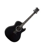 DEAN EX BKS - электроакустическая гитара, EQ, тюнер, красное дерево, цвет черный