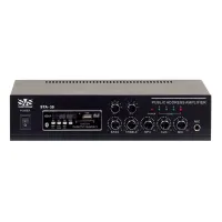 SVS Audiotechnik STA-450 Радиоузел 6 зон, 70/100 В (4, 8, 16 Ом), усилитель мощности 450 Вт