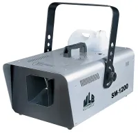 MLB SM-1200 Генератор снега, 5л емкость для жидкости, 1200Вт, управление: DMX-512, проводной ПДУ с регулировкой уровня производительности, беспроводной ПДУ, производительность: 60 куб. м., уровень шума: 60Дб/1м, 9,8 кг.