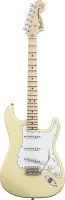 FENDER YNGWIE MALMSTEEN STRATOCASTER MN VINTAGE WHITE электрогитара, именная модель Yngwie Malmsteen, цвет 'состаренный белый'