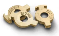 Piston guides Stomvi 112041 - Brass piston guides, 3 pieces set.