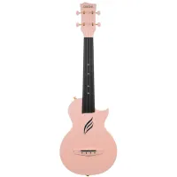 HH-2288 Carbon Fibre Укулеле концертный, с чехлом, розовый, углеволокно, Cascha