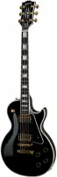 GIBSON Les Paul Custom w/ Ebony Fingerboard Gloss Ebony электрогитара, цвет черный, в комплекте кейс