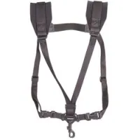 Arnoldsandsons neotech soft harness, black regular, swivel 2501162  гайтан-парашют для саксофонов