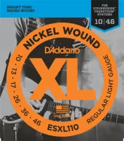 Комплект струн для электрогитары Steinberger D'Addario ESXL110