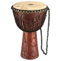Meinl proadj3-xxl  джембе 14" artisan edition, цвет deluxe carving