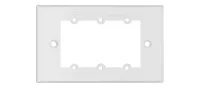 Kramer FRAME-1G/US(W)- Рамка для монтажа модулей-переходников на три места