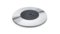 Dpa 4060-ol-d-s01-002 конденсаторный микрофон граничного слоя, всенаправленный (полусфера), 20-20000гц, 20мв/па, max spl 134дб, чёрный круг в стальной оправе