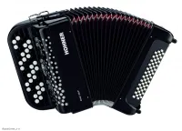 HOHNER Nova I 49 F black (C-Stepped) - Баян