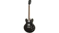 GIBSON ES-339 Trans Ebony полуакустическая гитара, цвет черный, в комплекте кейс