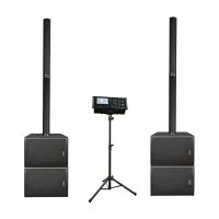 DLS122 Комплект акустических систем, сабвуфер, микшер, Soundking