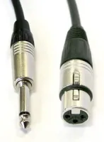 AVCLINK CABLE-954/10-Black Кабель аудио JACK моно - XLR гнездо, длиной 10 метров (C300, NP2X, NC3FXX)