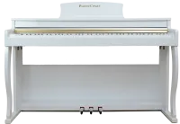 XY-8803-H-WH цифровое фортепиано, 88 клавиш, полновзвешенный молоточковый механизм, 800 тембров, эффекты, 2х10 Вт, 3 педали, на ножках, с крышкой, цвет белый полированный, Pierre Cesar